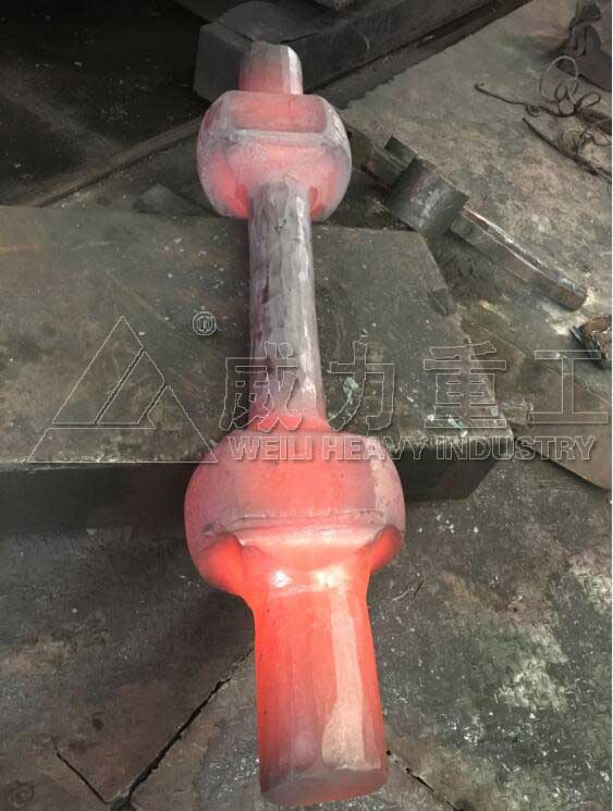 模鍛成型的軸橋毛坯鍛件