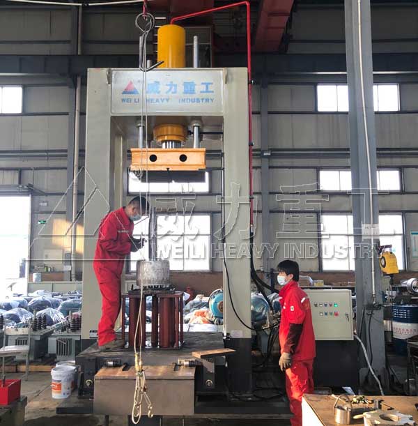 200噸龍門(mén)框架式軸承壓裝液壓機