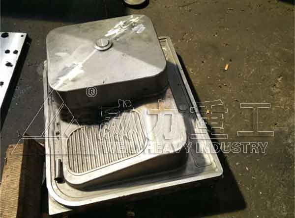 BMC復合材料洗衣臺盆成型模具
