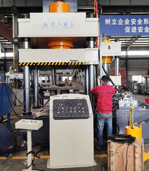 500噸BMC洗菜盆熱壓成型液壓機模壓工藝動(dòng)作？