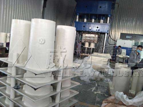 1500噸建筑用SMC華夫板模壓液壓機排氣裝置作用？
