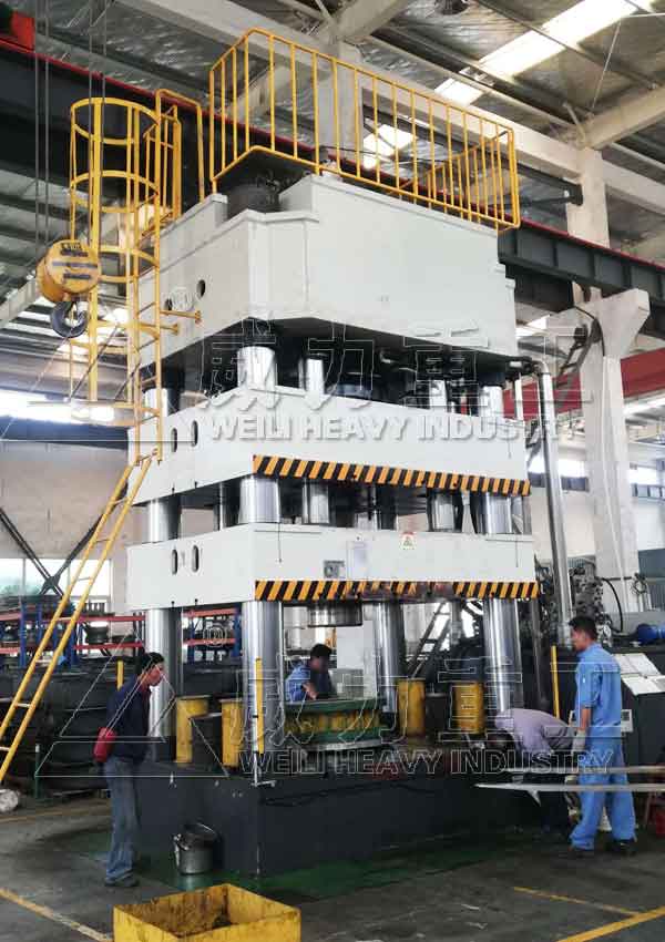 3500噸四梁四柱液壓機
